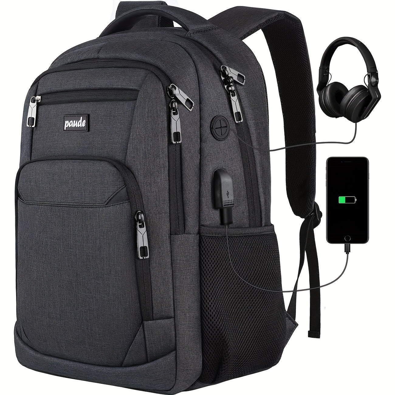 Backpack with USB Charging