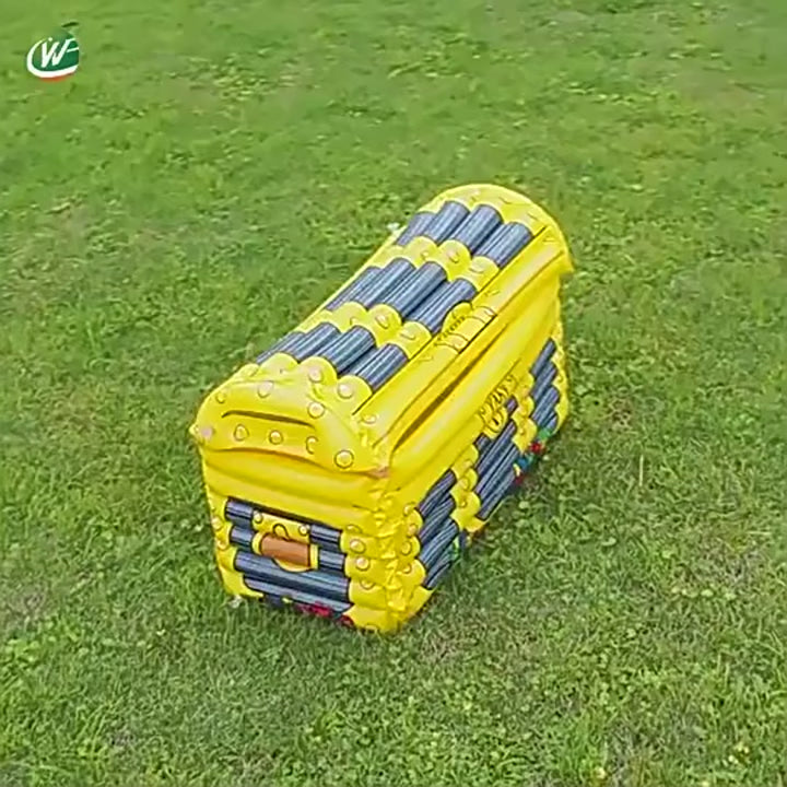 Inflatable Treasure Chest Cooler
