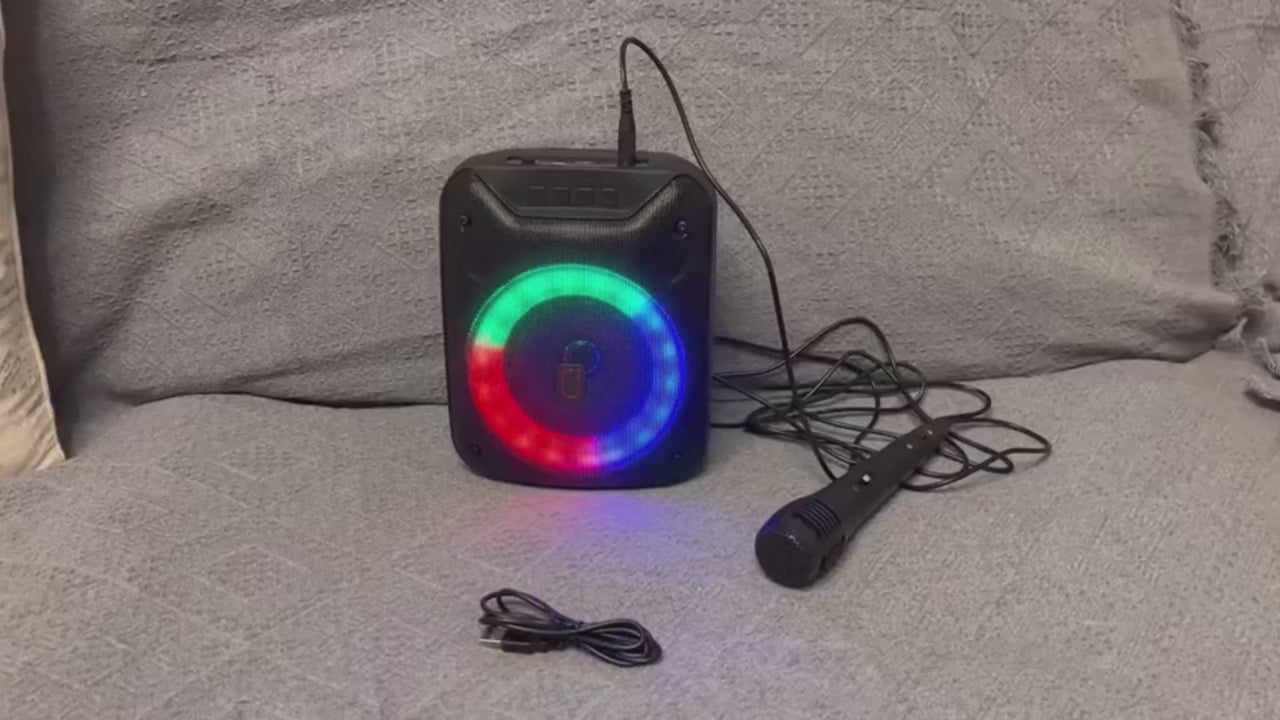 Karaoke Machine with Microphone