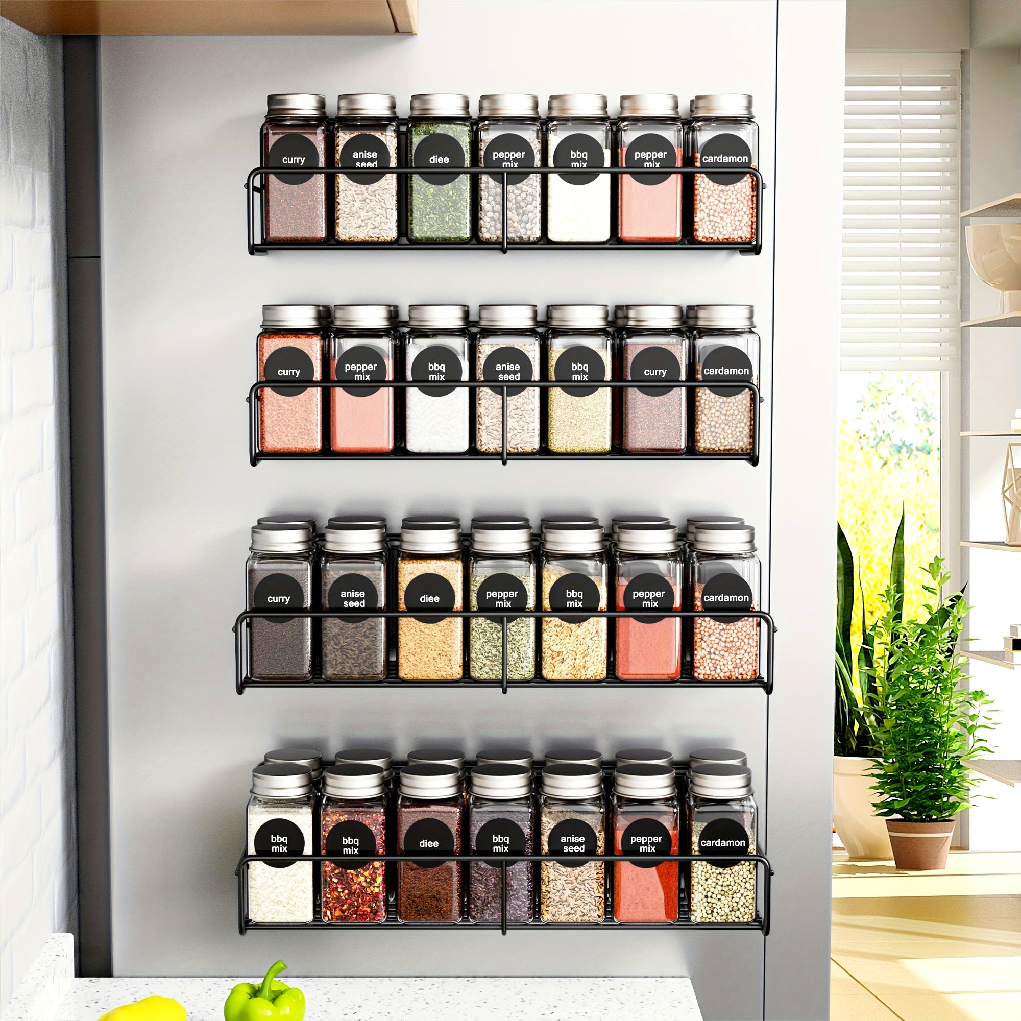 Magnetic Spices Rack