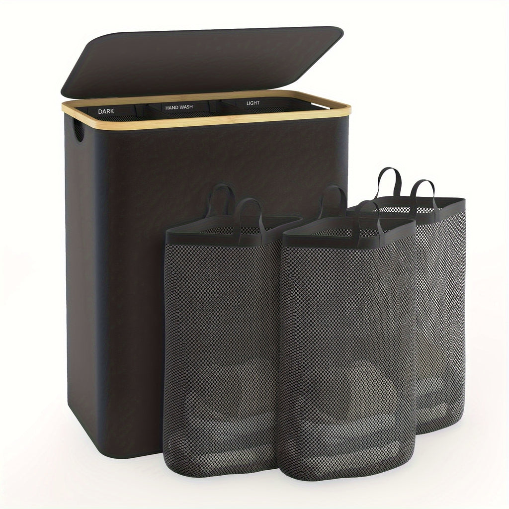 3Section Laundry Hamper