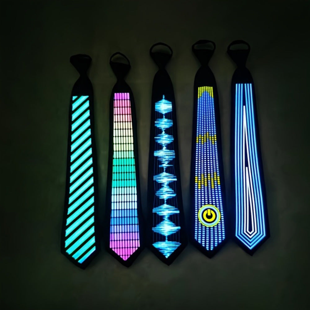 HighPeak SoundActivated LED Party Tie 