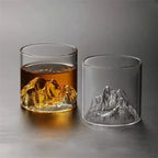 3D Mountain Glass Set