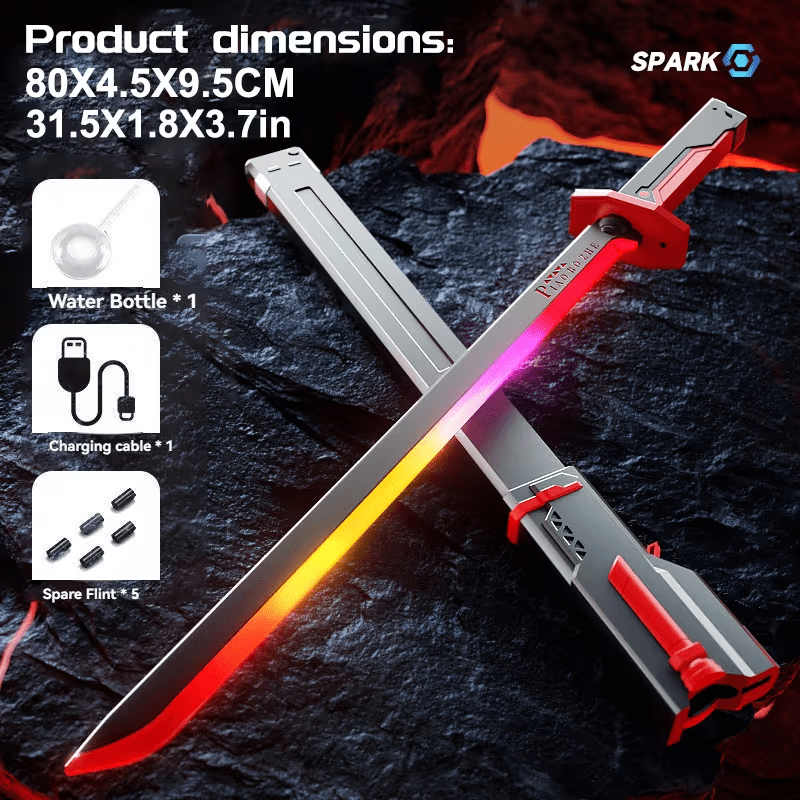 LED Spark Draw Katana