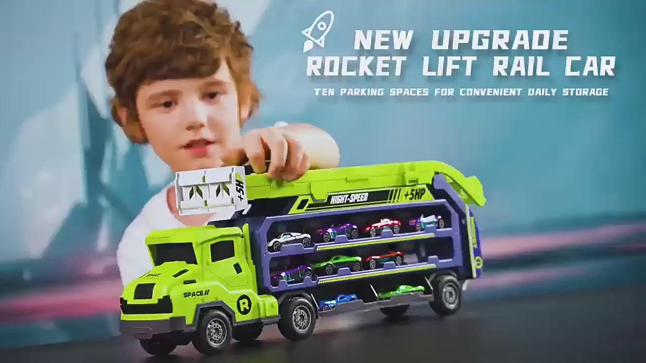 Transforming Race Truck Set