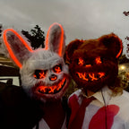 Glowing Horror Animal Masks