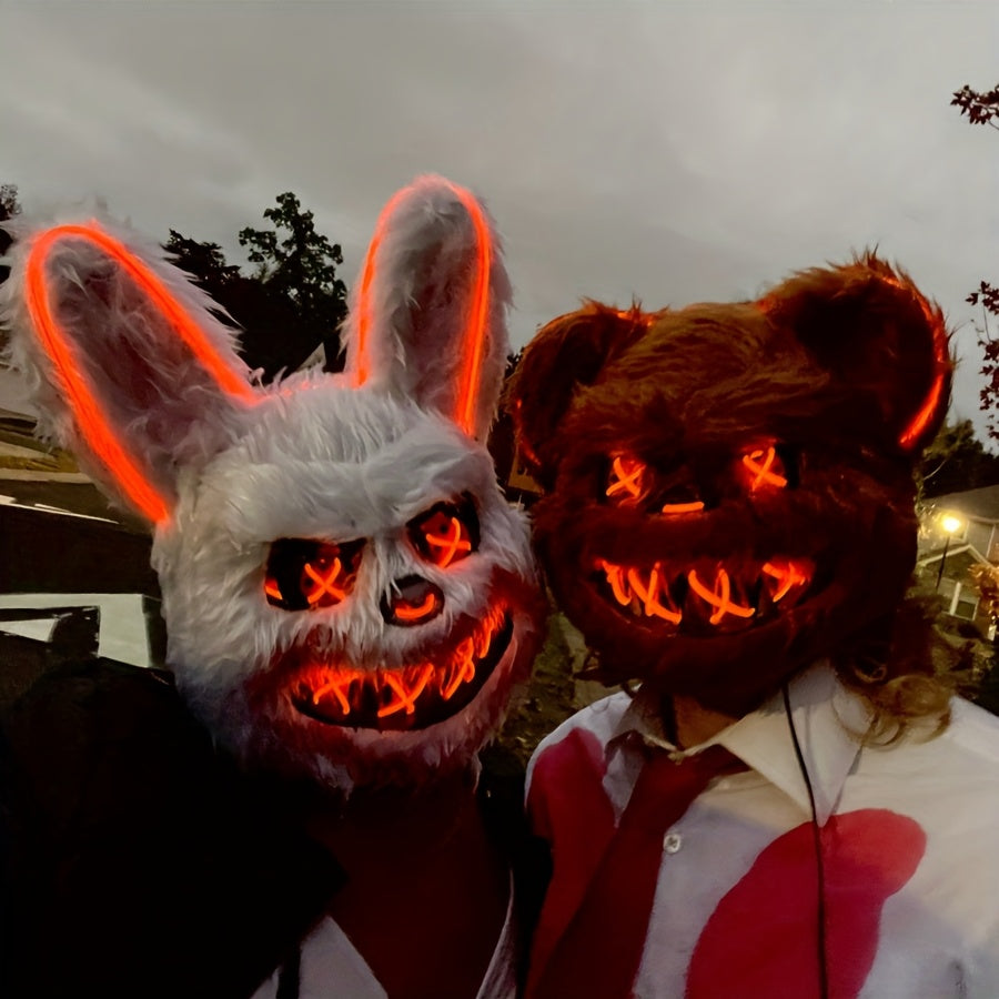 Glowing Horror Animal Masks