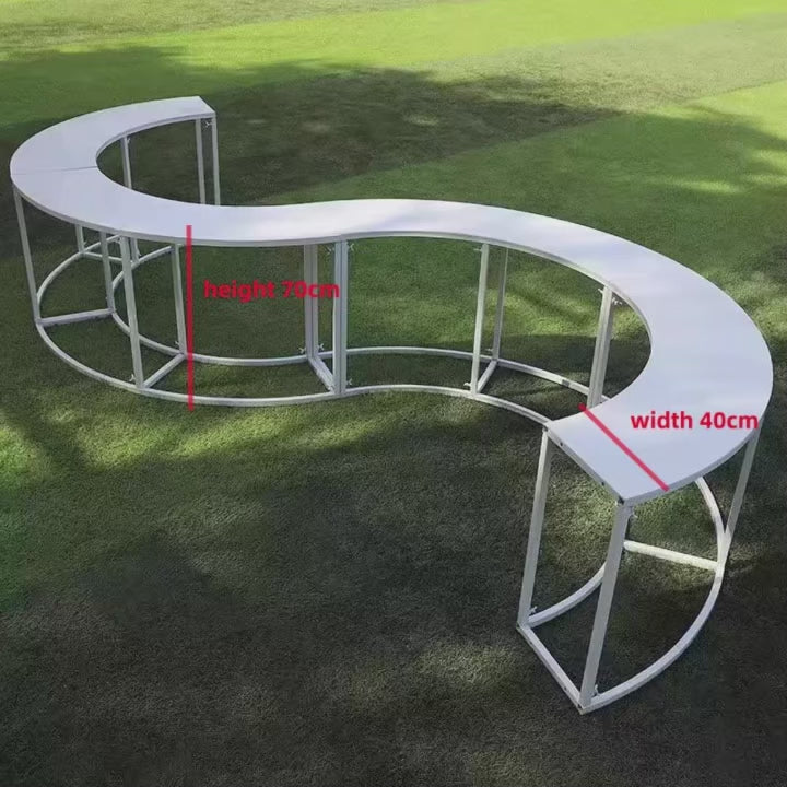 Serpentine Event Display Table