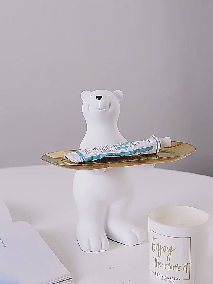 Cute Polar Bear Tray