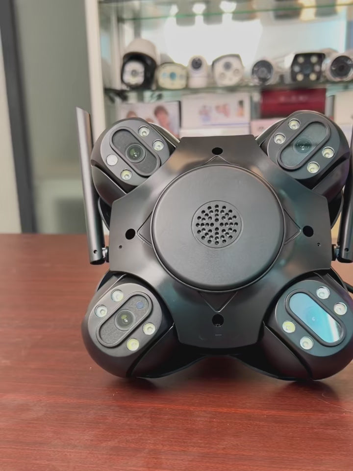 Quad Lens Security Camera