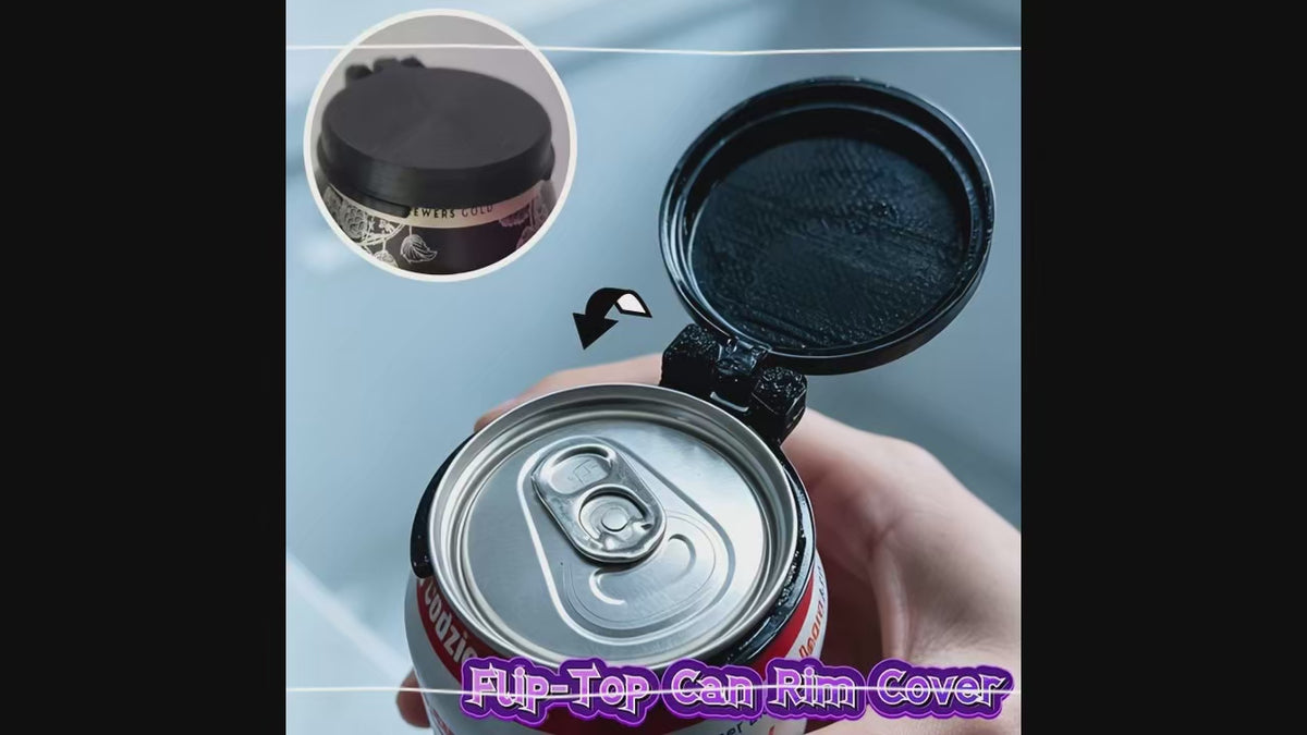 Reusable Soda Can Lid