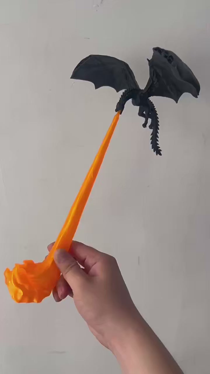 Fire-Breathing Dragon Lamp