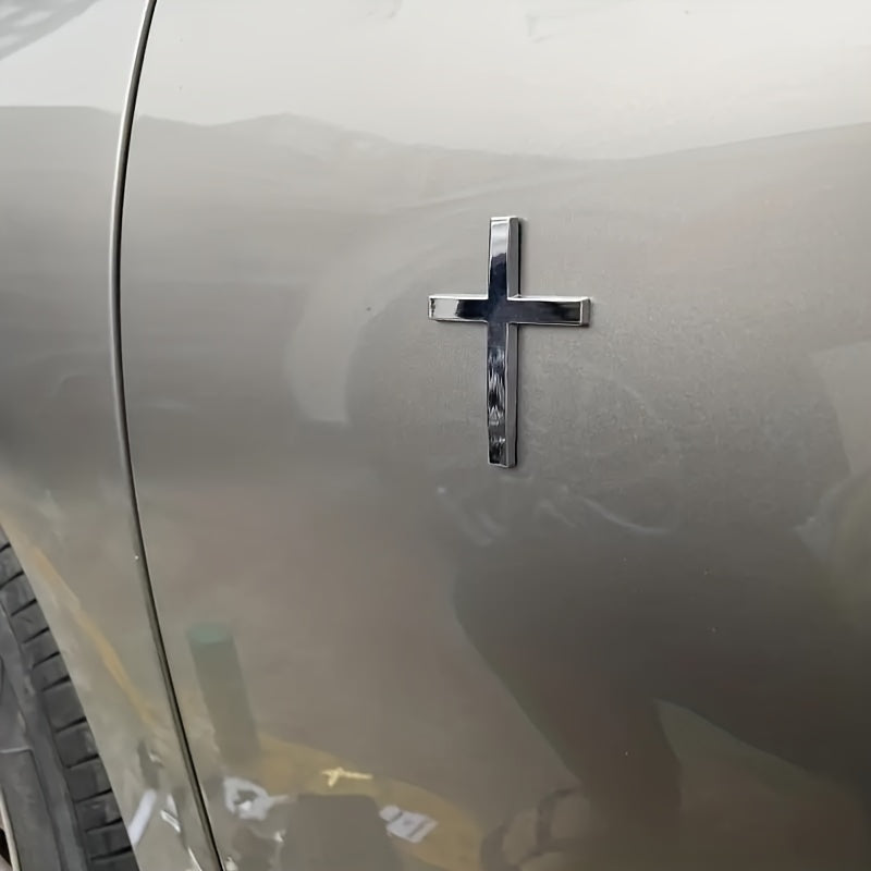 3D Cross Car Emblem