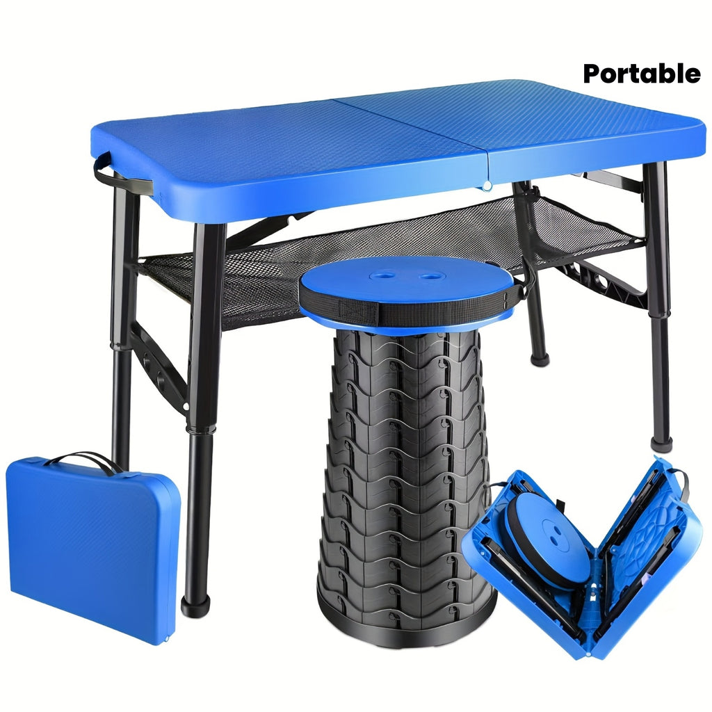 Collapsible Table  Stool Set