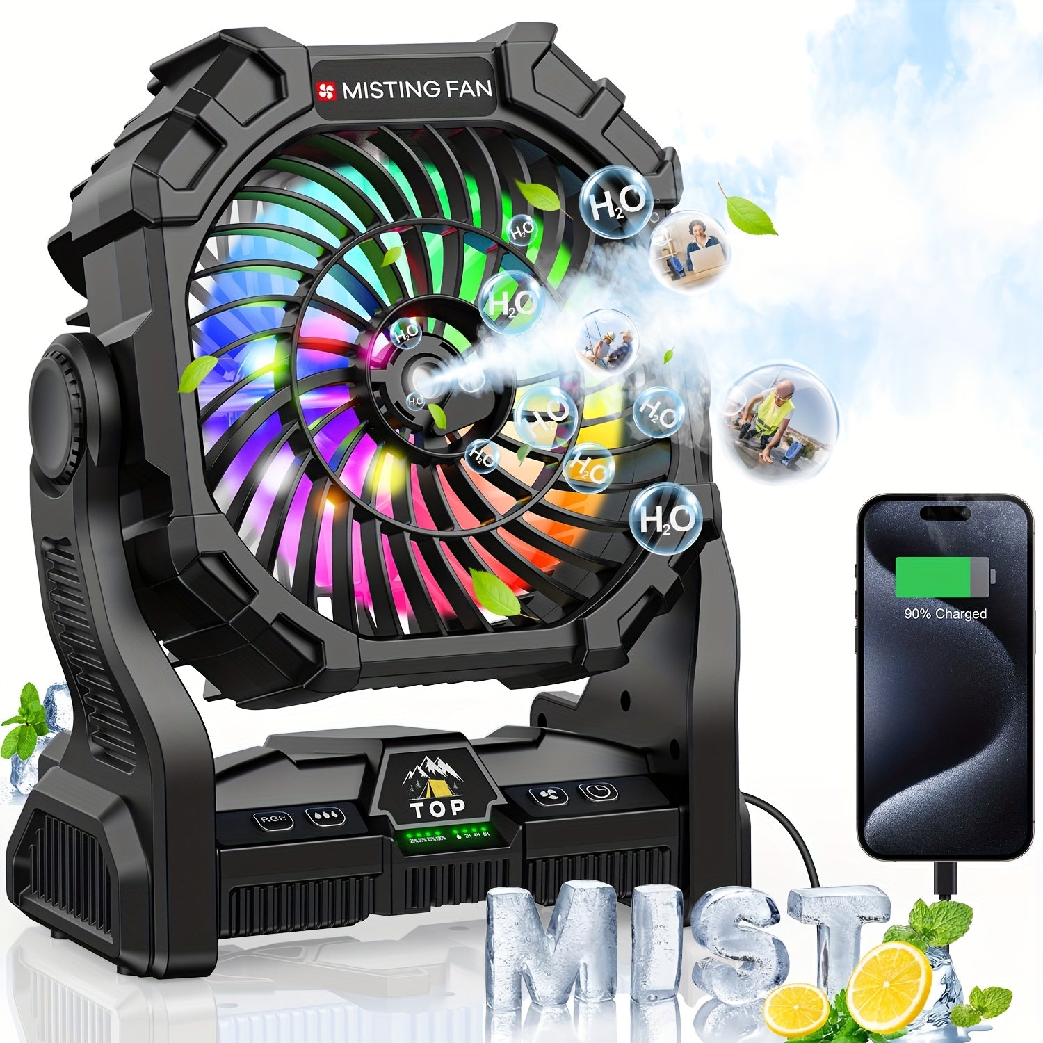 Misting Spray Fan