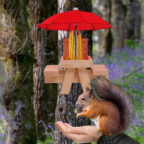 Squirrel Picnic Table