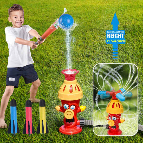 Water Sprinkler Baseball Toy