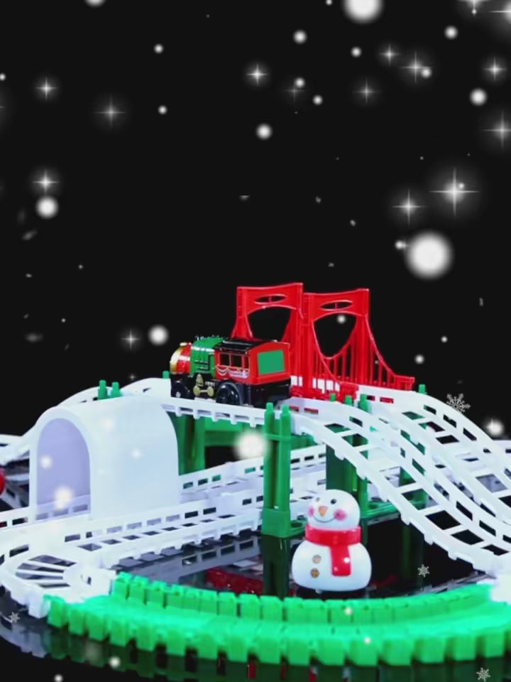 Christmas Train Track Set