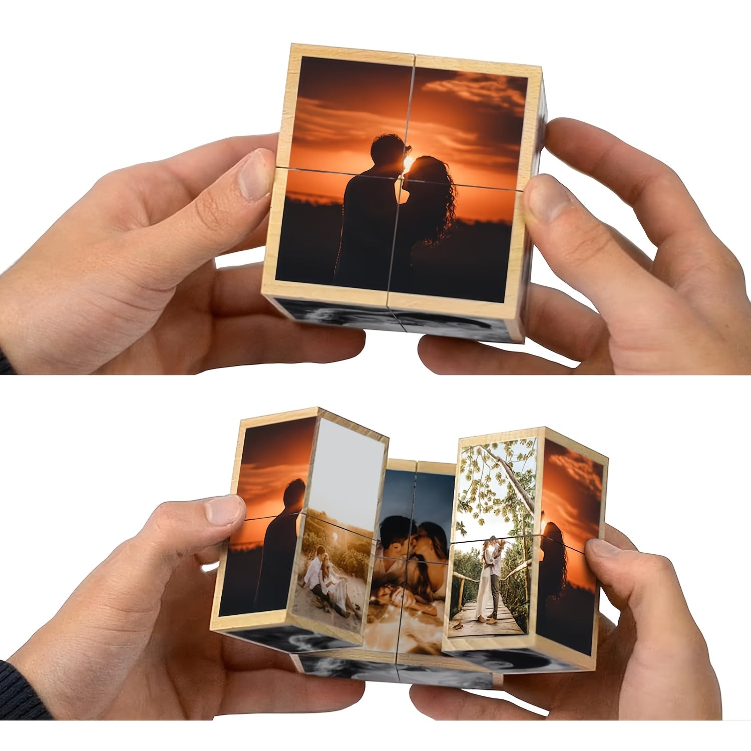 Custom Photo Cube
