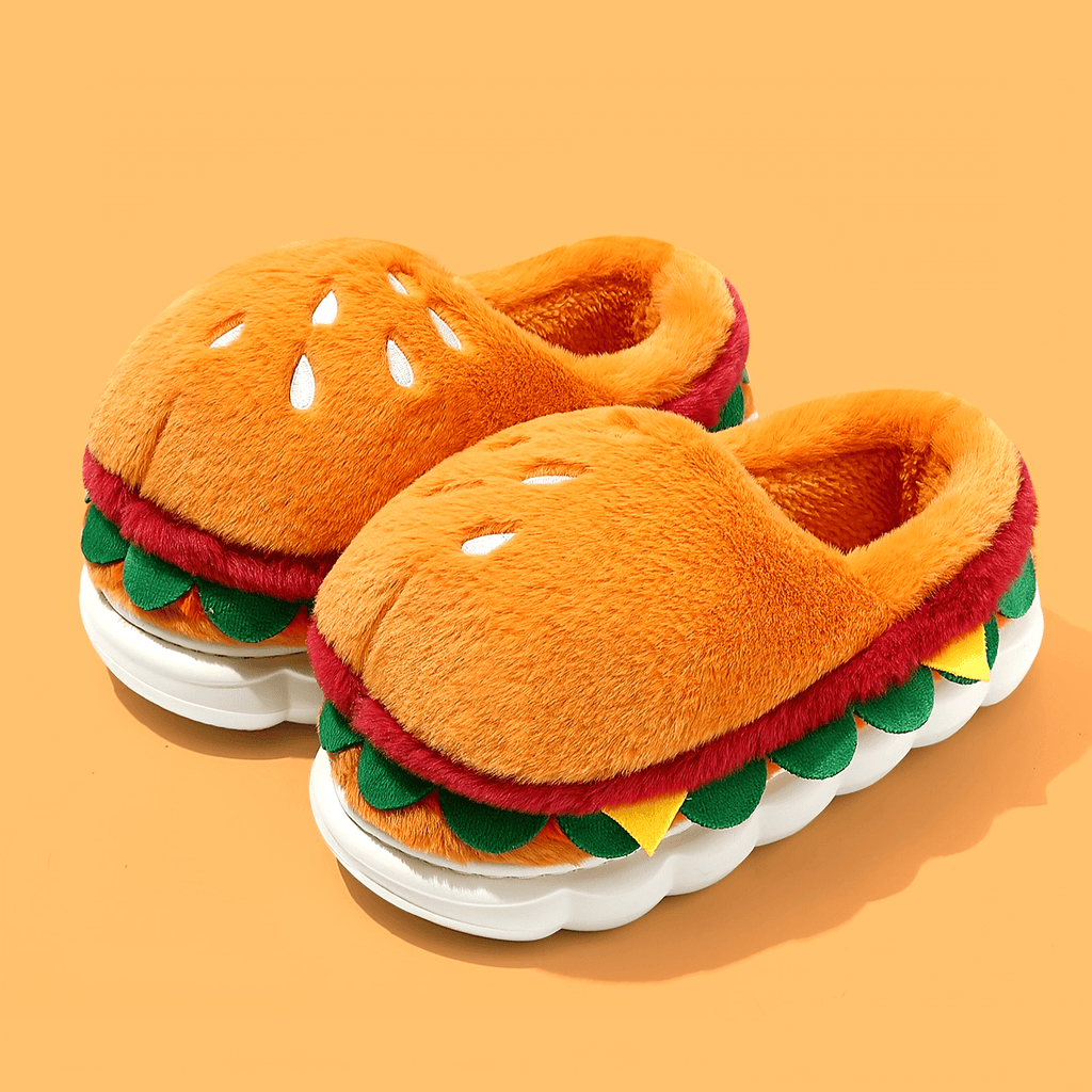 Hamburger Slippers