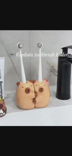 Cute Capybara Toothbrush Holder