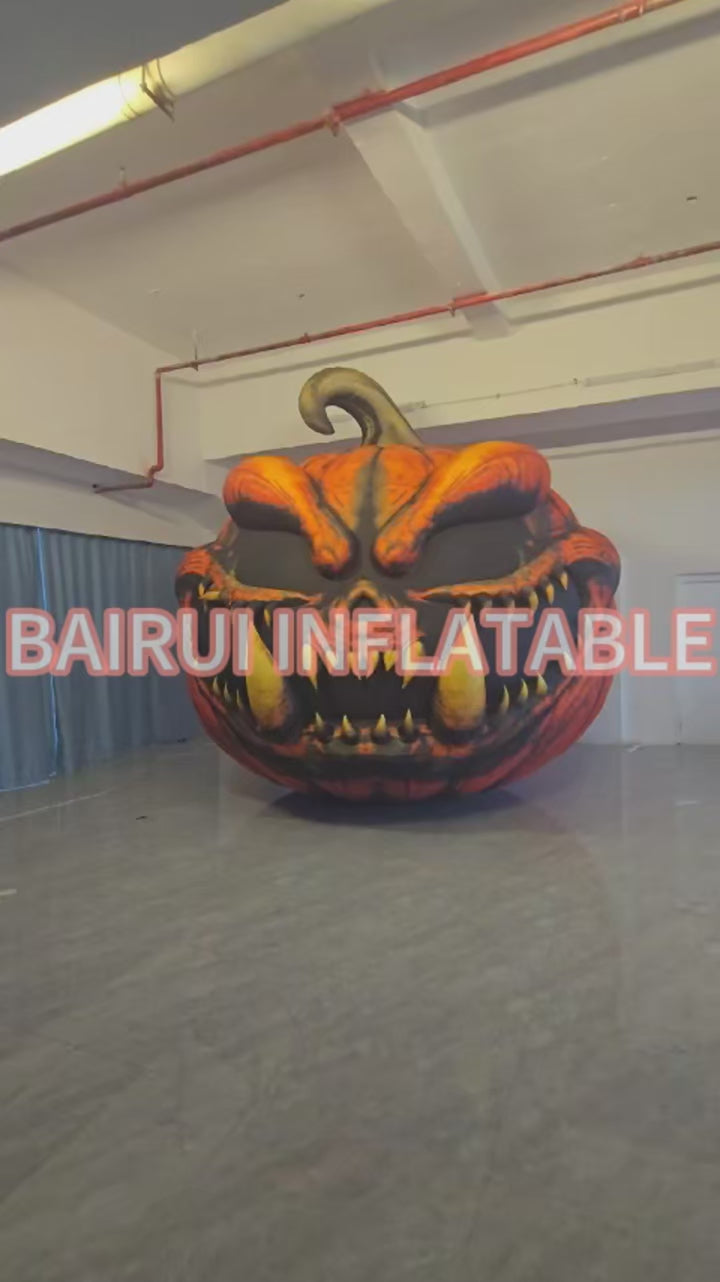 Giant Inflatable Monster Pumpkin