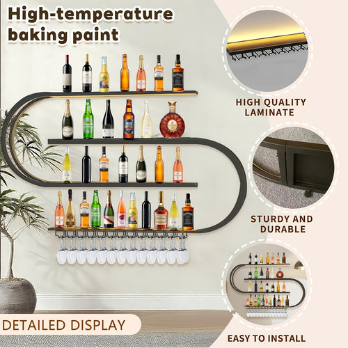 SShaped Wine Rack