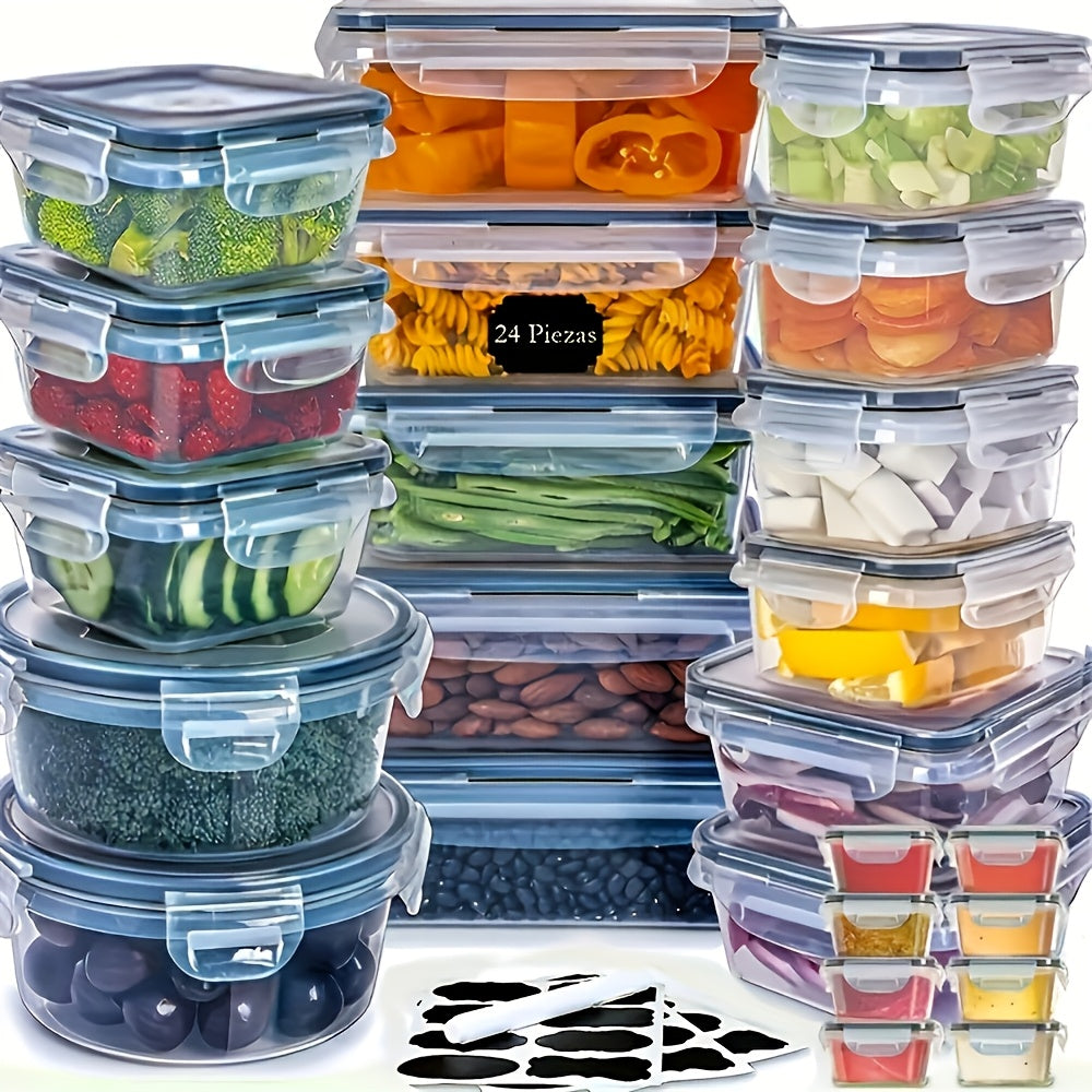 48pcs Food Storage Set