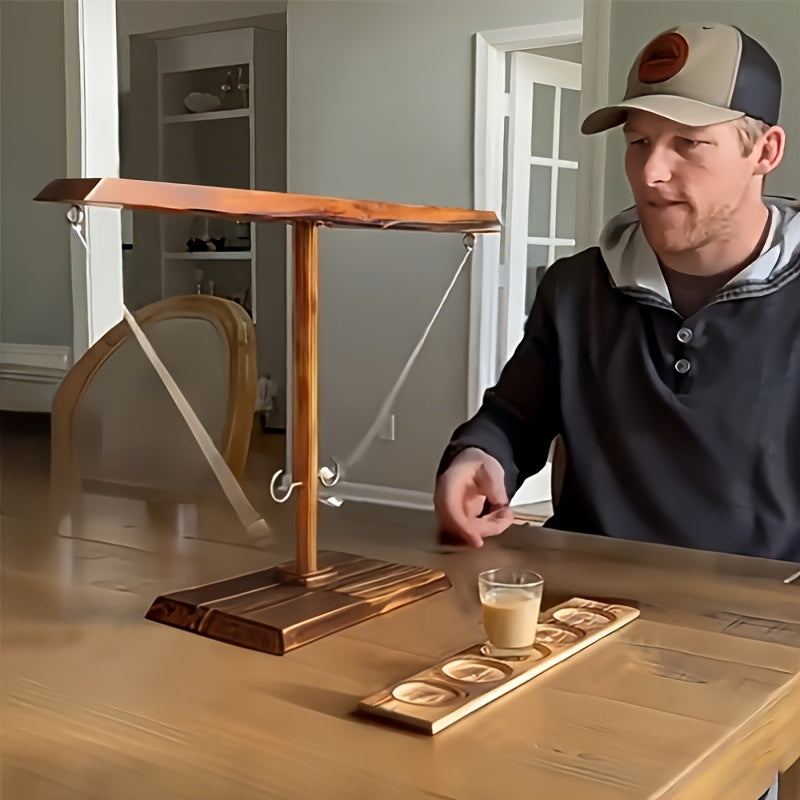 Wooden Ring Toss Game