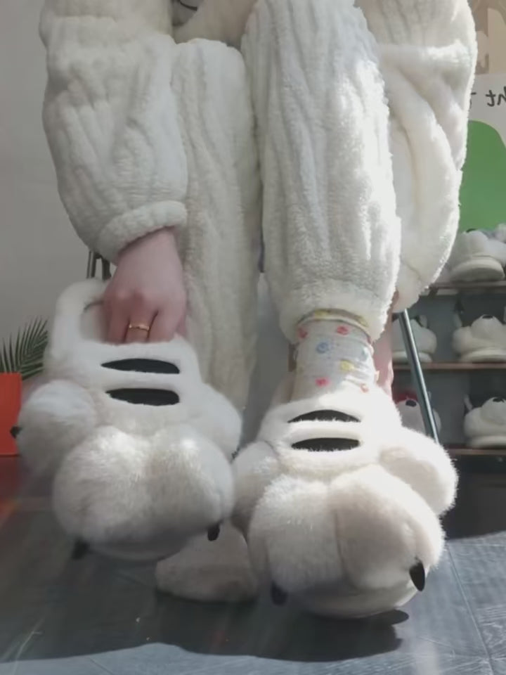 Tiger Paw Slippers