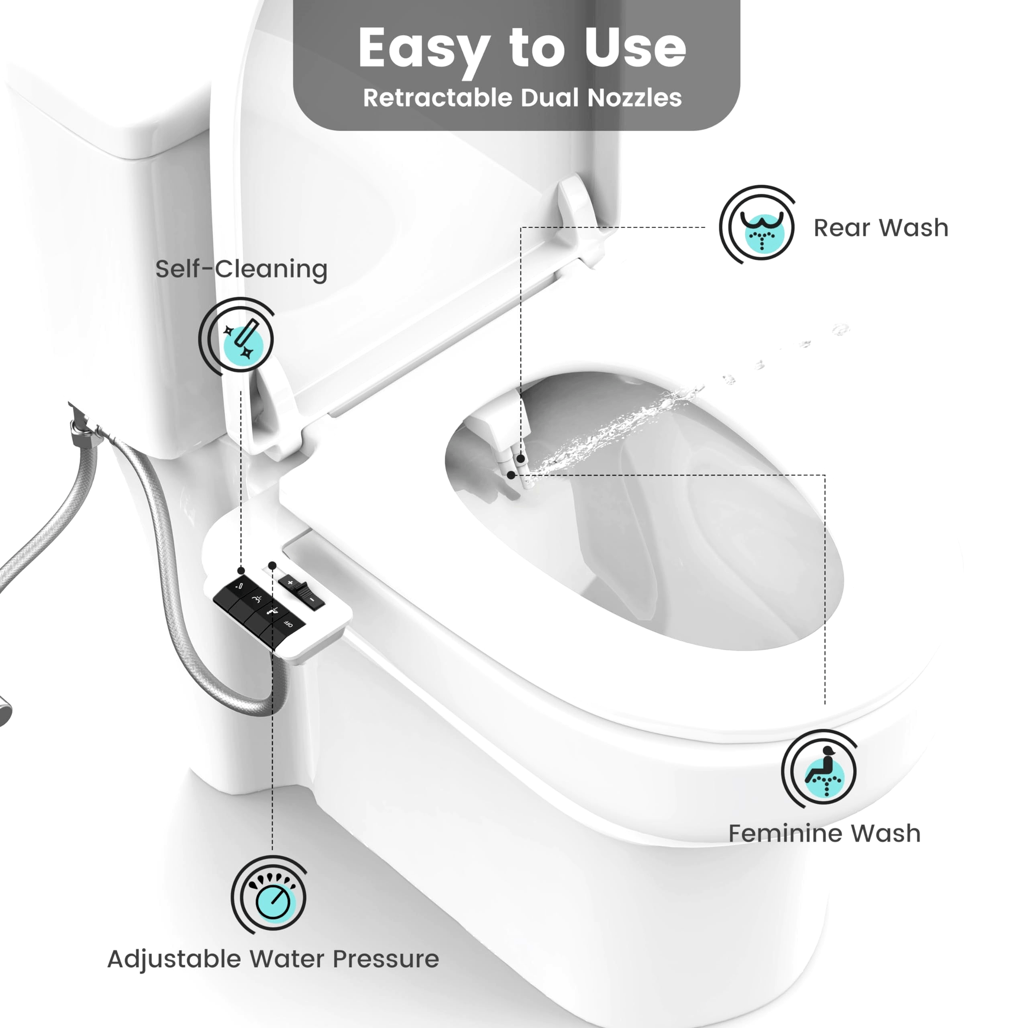 Dual Nozzle Bidet