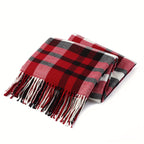 Fall Plaid Throw Blanket