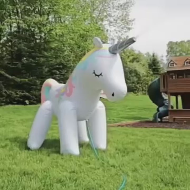 Unicorn Sprinkler Inflatable