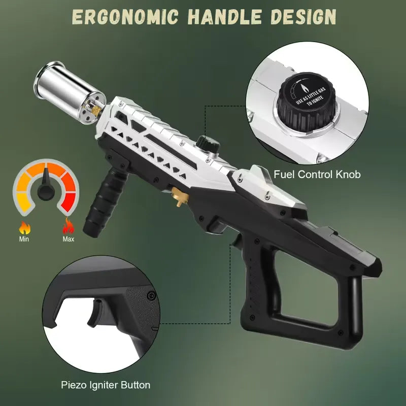 hauck flamethrower HighPeak Grill Torch Gun – 800,000 BTU Adjustable Flamethrower