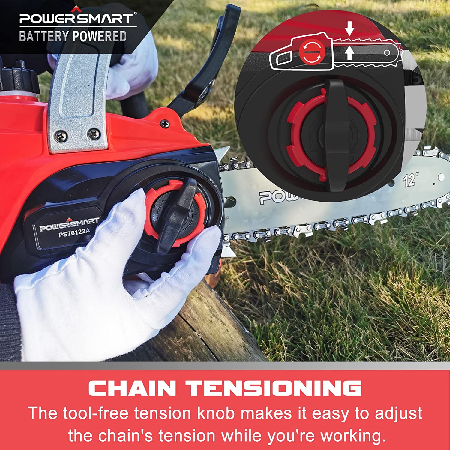 PowerSmart Cordless Chainsaw