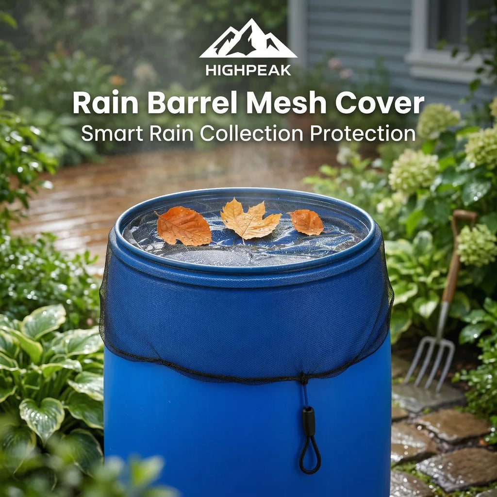 Rain Barrel Mesh Cover