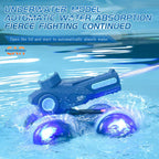 RC Water Cannon Robot blue vehicle in a pool on a supplier card illustrating automatic water refill