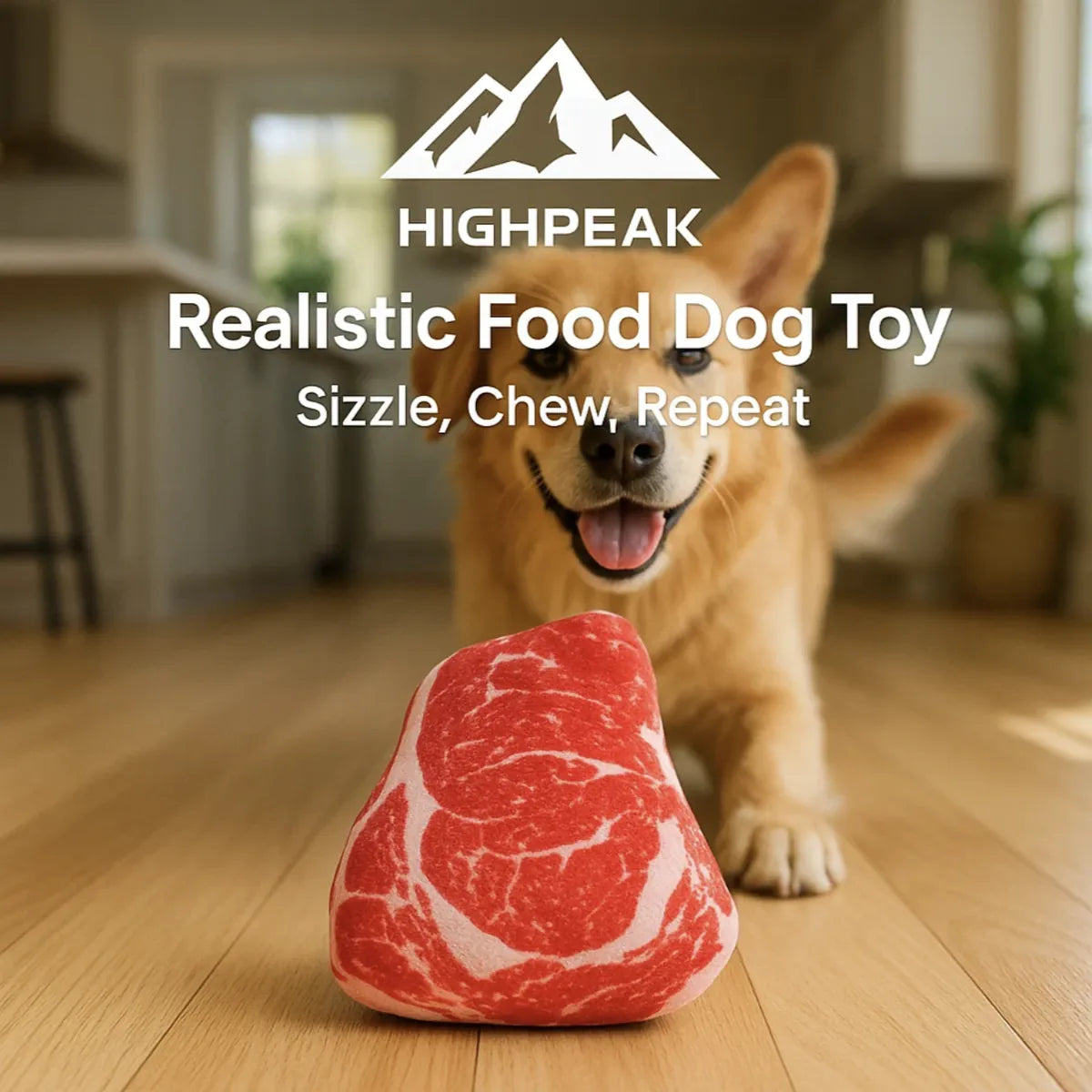 Realistic Food Dog Toys
