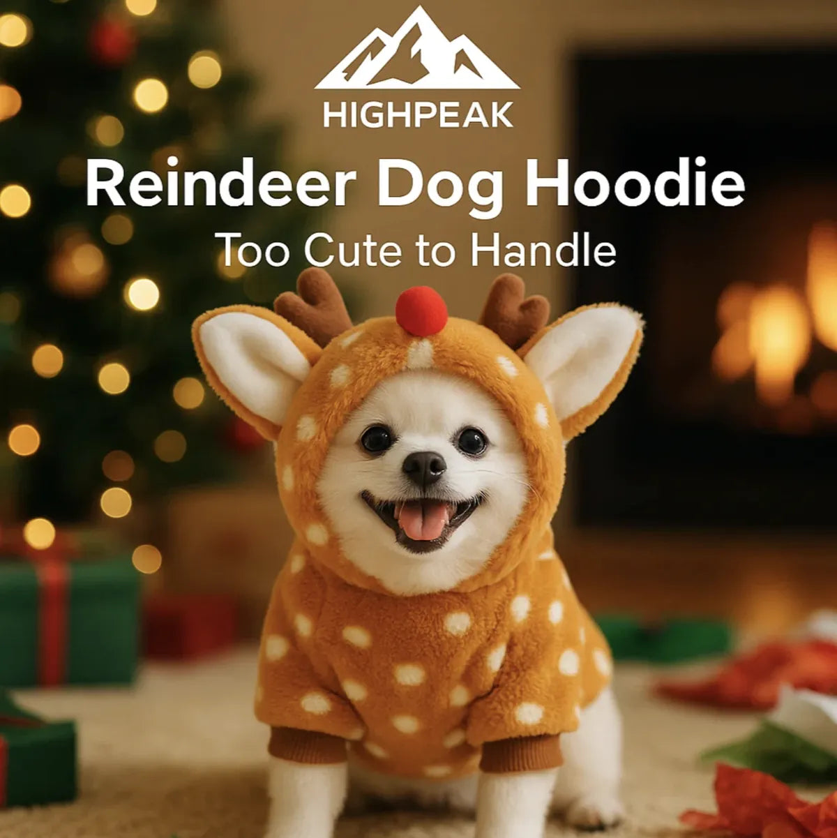 Reindeer Dog Hoodie