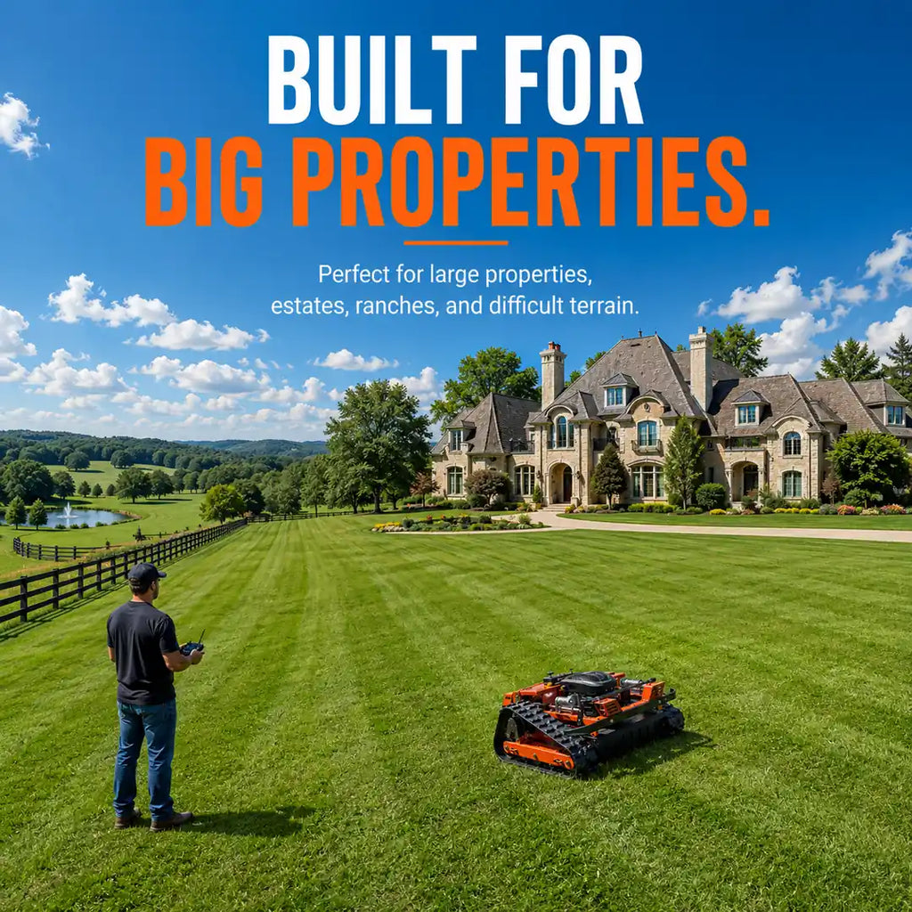 Remote Control Lawn Mower