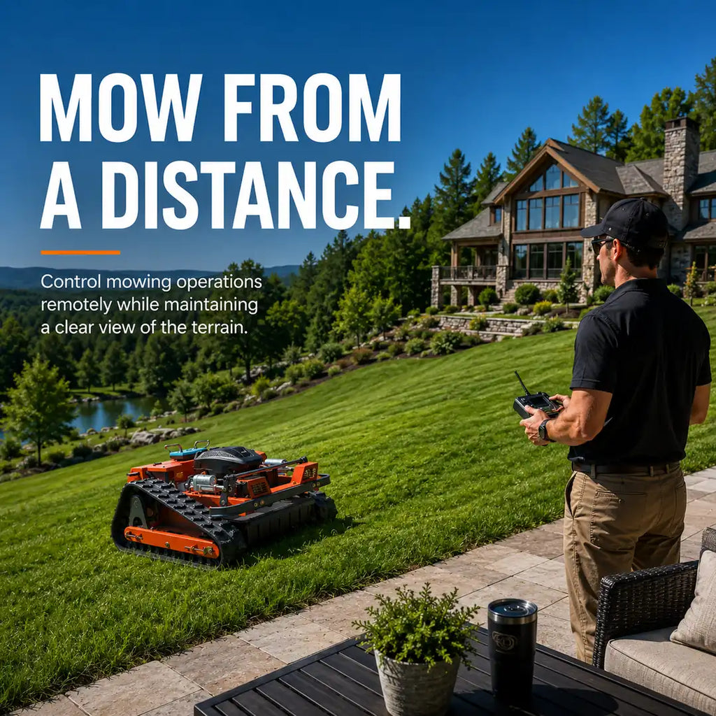 Remote Control Lawn Mower