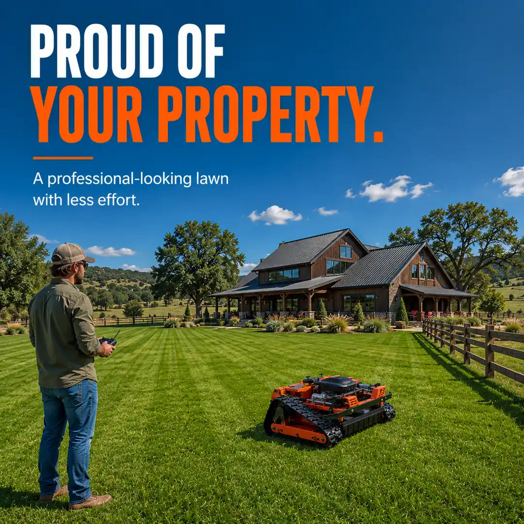Remote Control Lawn Mower