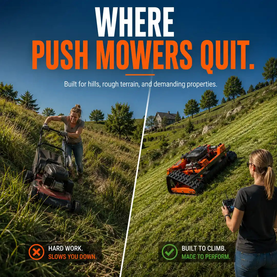 Remote Control Lawn Mower