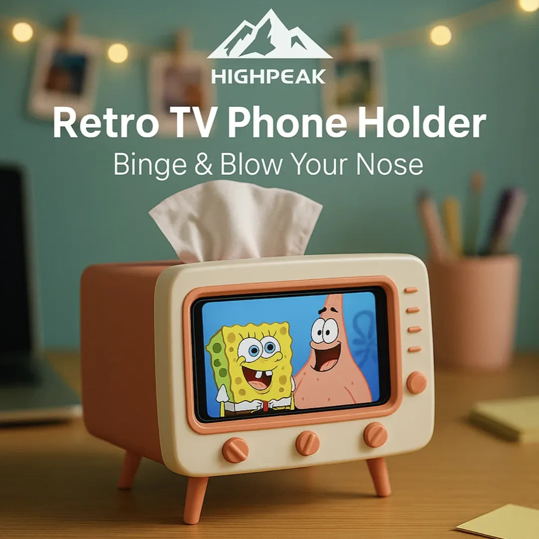 Retro TV Phone Holder