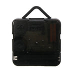 Back view of the Reverse Number Wall Clock black quartz movement and hanging loop