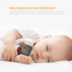 Silent quartz movement feature panel for the Reverse Number Wall Clock