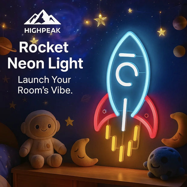 Rocket Neon Light