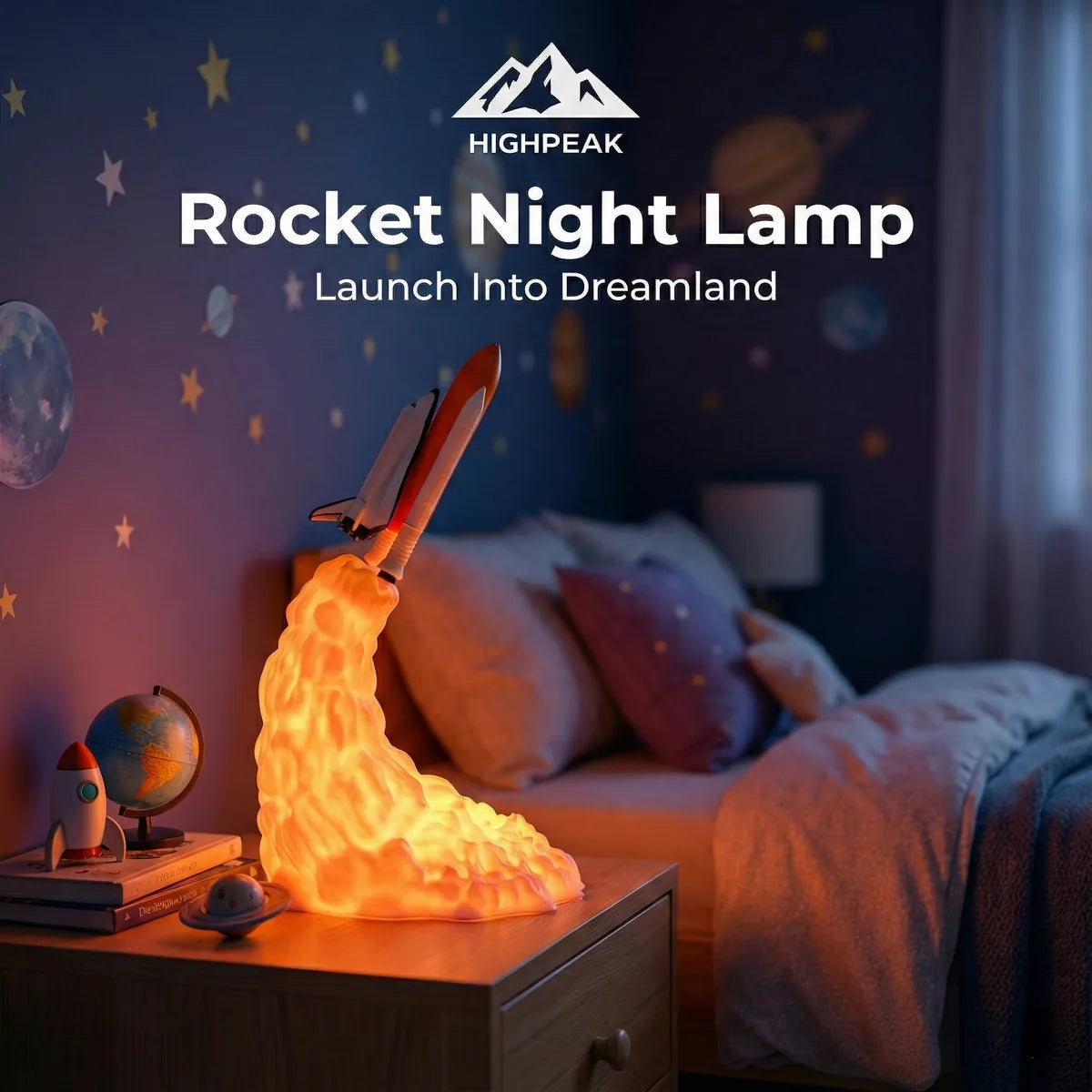 Rocket Night Lamp