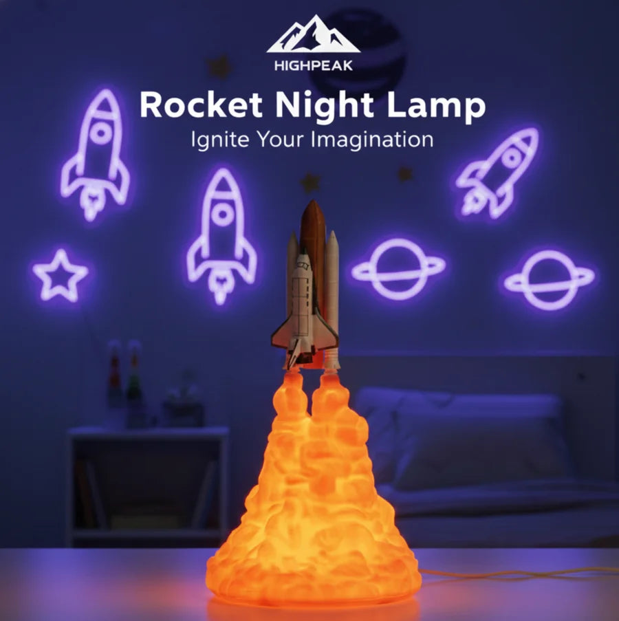 Rocket Night Lamp