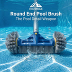 Round End Pool Brush